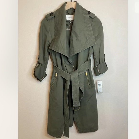 Bcbgeneration Belted Trench Coat - Picture 2 of 9
